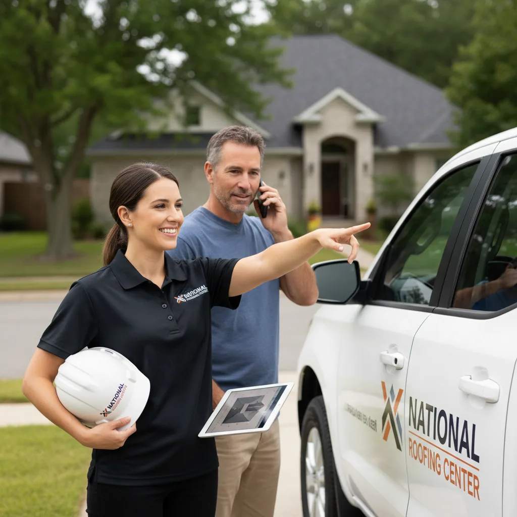National Roofing Center customer support in Dennison